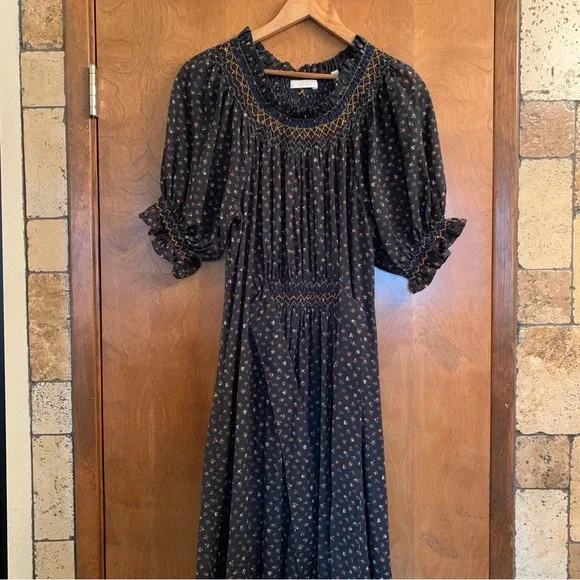 Doen Isidore Floral Dress Size S - Picture 2 of 5